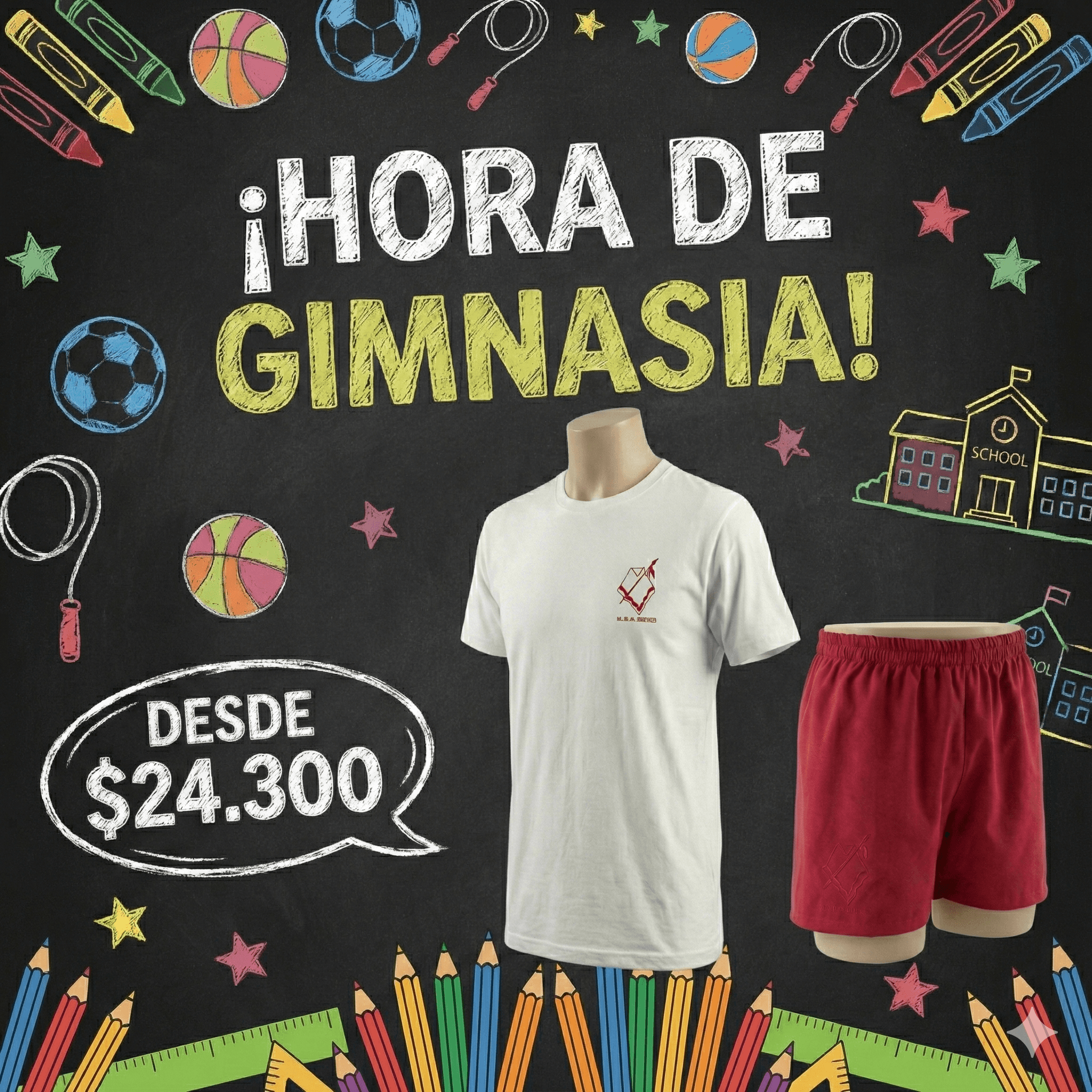 Conjunto Ed Fisica | Martín M de Güemes